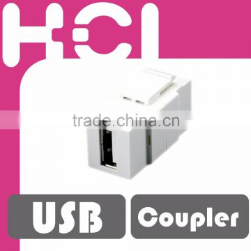 USB 2.0 A to A Inline USB 180 Degree Coupler