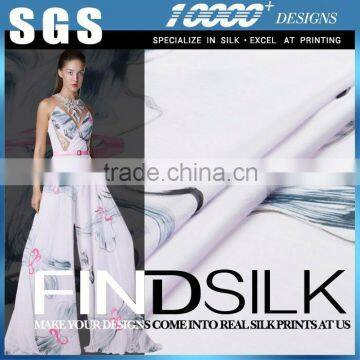 Hellosilk factory direct sale single chiffon fabric