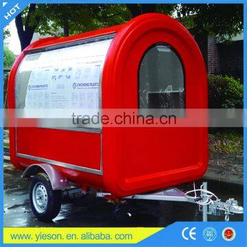 mobile food trucks hot dog cart with crepe maker mobile catering van