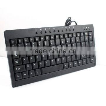 2013 new design wired desktop keyboard T120miniA