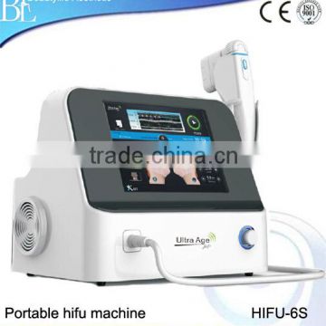 Portable No Downtime Face High Intensity Focused Ultrasound Lift Hifu Body/hifu Slimming Machine 300W