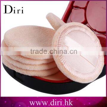 New arrival China manufacturer makeup powder puff with round shape