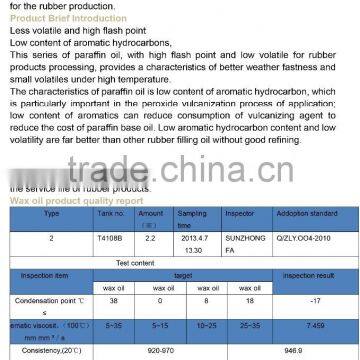 Cosmetic grade white mineral oil 7# with good quality