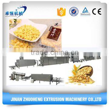 Twin screw Roasted corn flakes machine / production line/extruder