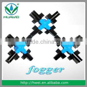 Greenhouse Cooling Using Four Way Mist Sprinkler Tools photo-5