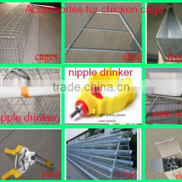 Cold Galvanized Automatic 3 and 4 Tiers Chicken Coop for Sale