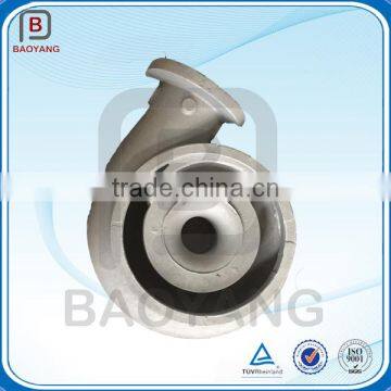 Cast ductile iron casting centrifugal water pump housing