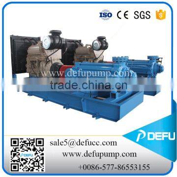 high head multistage flood pump