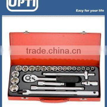 24pcs 1/2 Dr. Ratchet Handle Socket Wrench Sets