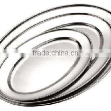 sunnex stainless steel Oval meat dish