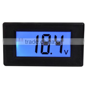 Portable blue LCD 2-wire 3.5V-30V DC Digital Volt Panel Meter car Voltmeter