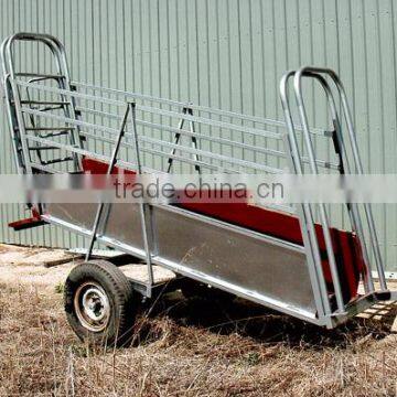 mobile cattle loader loading ramp