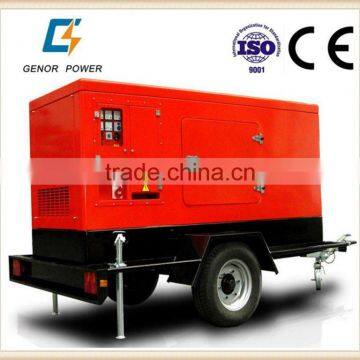 Globally Servic ! 200kva Trailer Soundproof Diesel Generator