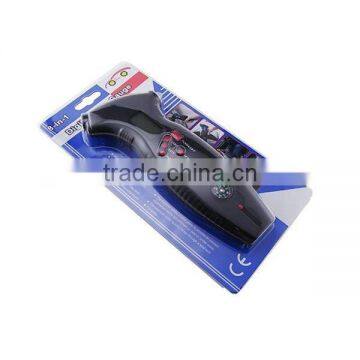 Digital Tire Tyre Pressure Gauge LED Compass Hammer Car photo-6