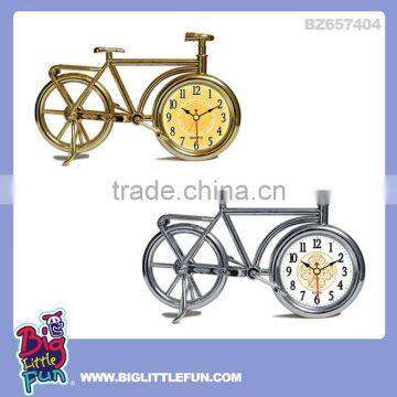 Kids alarm clock bike shape