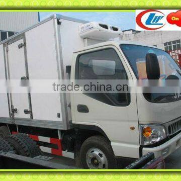 3-5t JAC refrigerator truck,used refrigerated truck,refrigerated trucks for sale