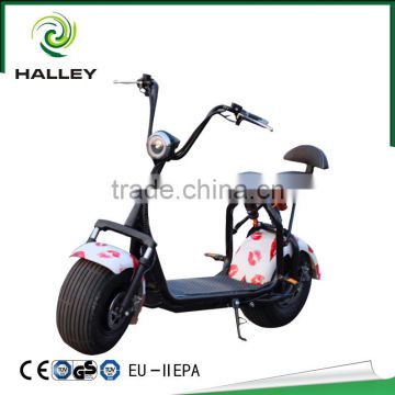 60V 12AH 1000 Watt Urban Electric Scooter Halley Mobility Scooter