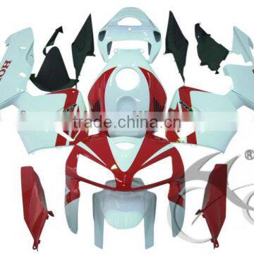 For Honda CBR600 CBR 600 2005-2006 Red White Injection Fairing Body Work