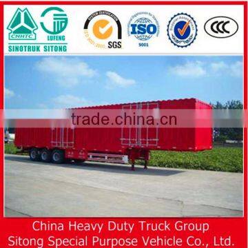 China Van Body Truck, Cargo Strong Box Semi Trailer photo-6