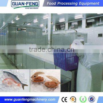 Fish Tunnel Quick Freeze Machine Fast Freezing Machine