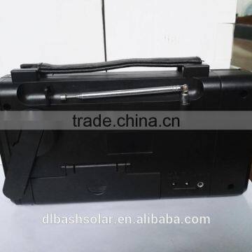 Portable AM/FM SW Weather Radio Solar/Dynamo Powered Flashlight photo-3