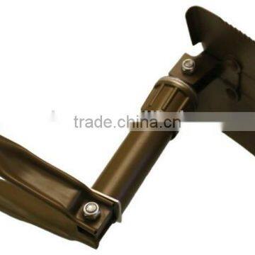 German Army Folding Spade With Bag US Army Military Shovel / Field Spade Aluminium Metal - Ideal for Camping, Outdoor, Survival, photo-2