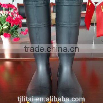 Classical wellington Boots with black yellow ,safety boots,pvc shoes