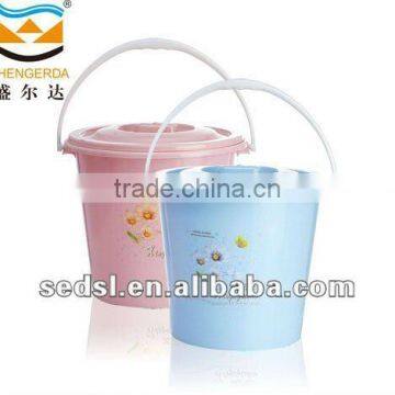 plastic bucket with lids,bucket,water bucket