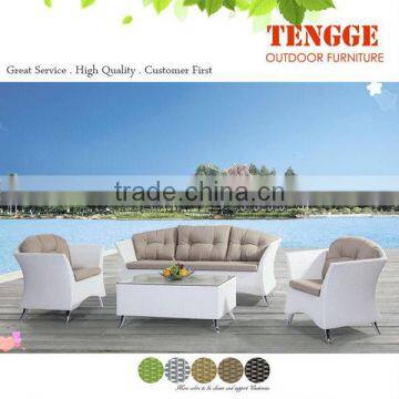 2014 New Design Hot-sale Rattan Outdoor sofa Furniture with Aluminium Frame for Your Comfortable Living