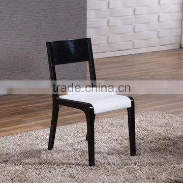 Solid Wooden Furniture Dining Chair, Rattan Dining Chair Wood Relaxing Chair photo-6