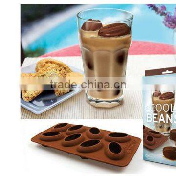 Coffee Beans Silicone Ice Tray