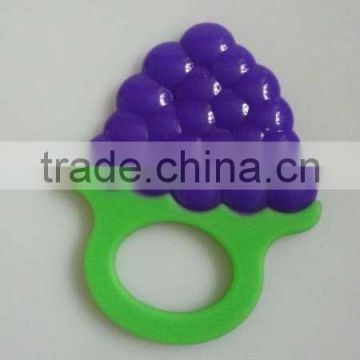 Non-toxic High quality bpa free grapes shape silocone baby teether