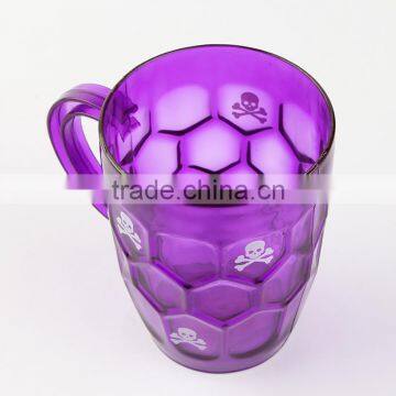 Eco-Friendly Custom 620ml Halloween use Plastic Beer Mug