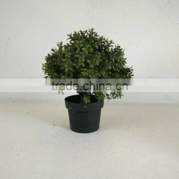 Factory Outlets Artificial Decorative Spherical Green Tree Wholesale photo-4