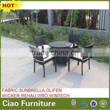 Wholesale Rattan Wicker Furniture Rattan Dining Set photo-3