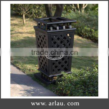 Arlau Steel Iron outdoor waste bin