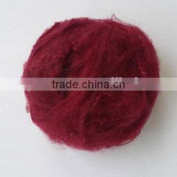 100%HCS Dyed Polyester Staple Fiber For Knitting photo-3