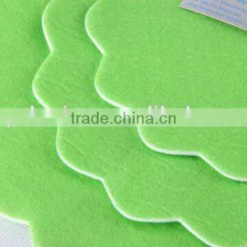 3pc Round Felt Cloth Placemat Printed Coaster photo-5