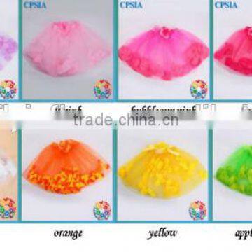 Hot Sale Colorful Girl Skirt Fashion Styles Of School Skirts Beautiful New Style Petals Short Skirt For Girl photo-6