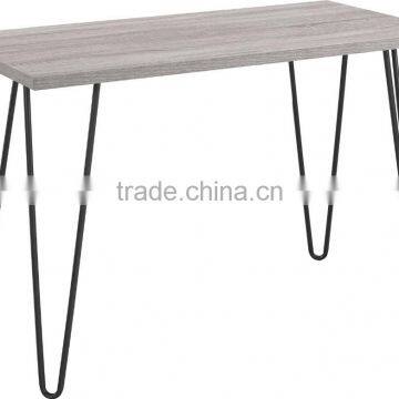 18 Inch 2 Rod Black Mirror Solid Steel Hairpin Leg Wholesale Price photo-4