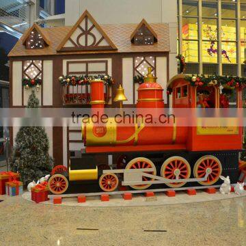 Christmas train decoration