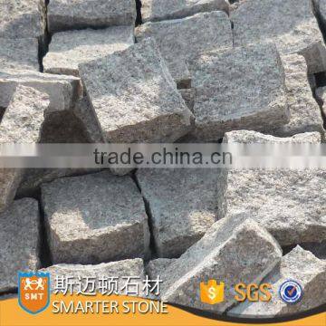 Pink granite cube stone cheap price paving stone wholesale