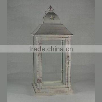 White Moroccan Lantern photo-2