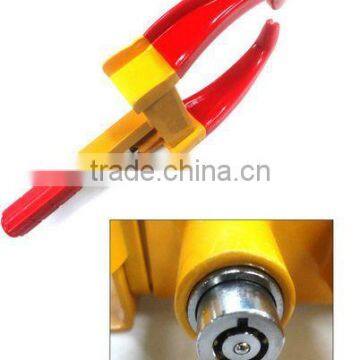 Anti Theft Car Wheel Clamp Lock Caravan Trailer Light Duty Locking Keys A1971 photo-3
