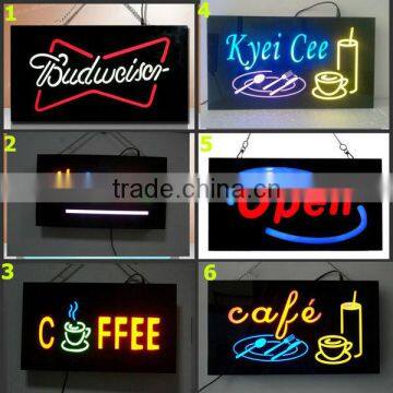 New invention electronic products customized image led resin sign for advertising and promotion