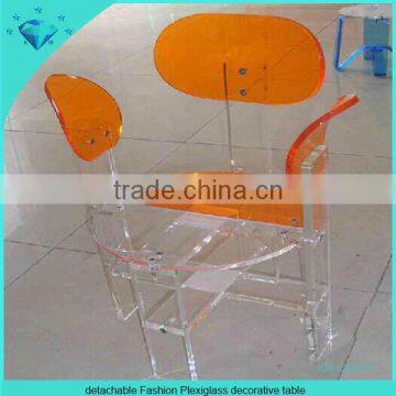 detachable Fashion Plexiglass decorative table
