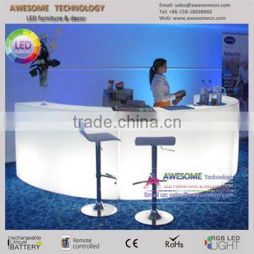 Attractive Trade Show Reception Bar Table With Led Light ( BC140 ) photo-3