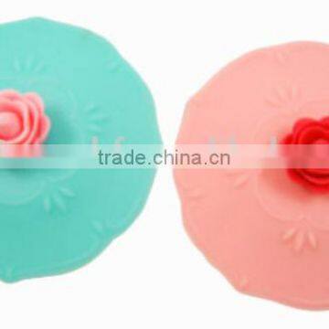 Cute Rose Silicone Watertight Cup/Mug Lid Cover photo-4