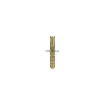 brass garden quick coupling nozzle with 3",3.5",4" adjustable spray straight water jet to hollow spray