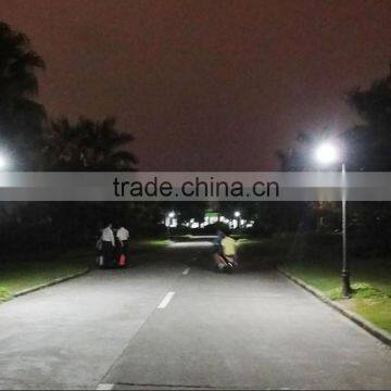 Factory Price 2M-10M Aluminum Housing All in One,light Auto Light Control Solar Power Led Street Light 60W photo-6